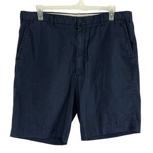 Polo Ralph Lauren Men's Size 40T 40L Navy Blue Chino Flat Front Shorts